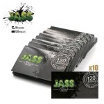 Jass black edition - lot de 10 carnets de feuilles à rouler regular Jass black edition - lot de 10 carnets de feuilles à rouler regular