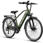 Jasion vélo électrique 26 vert - batterie amovible 48v / 11ah - moteur 750 w - shimano 7 vitesses - ville ... Jasion vélo électrique 26 vert - batterie amovible 48v / 11ah - moteur 750 w - shimano 7 vitesses - ville ...