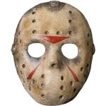 Masque - horrorshop - jason voorhees - vinyle souple - noir - adulte 14 ans et plus