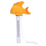 Jauge de temprature thermomtre flottant portable tanche lger pour les spas pour piscines