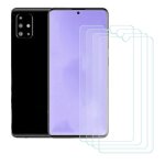 Jc 4 pack verre tremp� pour samsung galaxy a51 (65) hd vitre protection film anti - chocs film protecteur ...