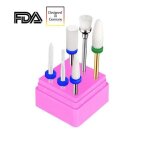 Jcmaster 5x embouts en c�ramique de ponceuse � ongles 2. 35mm taille universelle professionnels pour ...