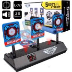 Jcu cible lectronique compatible avec pistolets nerf n - strike elite / mega jouet