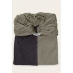 Je porte mon bb petite echarpe sans n?ud anthracite / olive