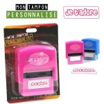 Je tadore - tampon encreur personnalis