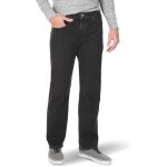 Jeans - coupe droite regular fit - coton extensible - noir d�lav� - taille 32w / 32l