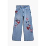Jeans femme desigual mickey