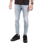 Jean skinny bleu clair homme teddy smith flash