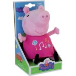 Jemini peppa pig peluche 25cm musicale & lumineuse