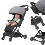 Jeobest poussette canne legere ultra compacte inclinaison du si�ge r�glable poussette b�b� de voyage ...