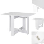 Jeobest table � manger pliable moderne table pliante cuisine avec 2 abattants pour petits espaces 2 - ...