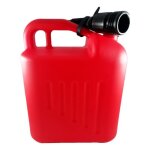 Jerrican homologu bidon carburant essence gasoil 10l + bec verseur