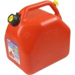 Jerrican plastique avec bec verseur pro - axis communications - 20 l - rouge - manuel - f1896