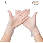 Jetcco 1000 pcs gants en nitrile latex jetables sans poudre gants paissis de protection pour laboratoire ...