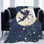 Jet� de lit doux f�e clochette et f�e volante couverture chaude couvre - lit pour couvre - lit