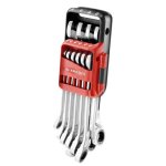 Jeu de cls mixte  cliquet - facom - 467b. jp10 - 10 cls - tui portatif - rsistant aux produits chimiques ...