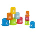 Jeu de 10 tasses � empiler chicco - mixte - d�s 6 mois