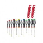 Jeu de 12 tournevis protwist + 2 racks de rangement - facom - at. j12r2pb Jeu de 12 tournevis protwist + 2 racks de rangement - facom - at. j12r2pb