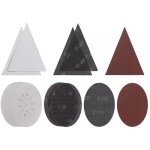 Jeu de 15 abrasifs pour ponceuse girafe einhell - grain 80 et 120