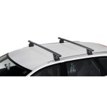 Jeu de 2 barres de toit acier pour citroen c4 grand picasso 2 de 2013  2018 - avec barres longitudinales ...