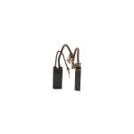 Jeu de 2 charbons adaptable pour metabo black & decker de walt