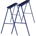 Tr�teaux pliables - elem technic - 2 tr�teaux - charge max 200 kg - dimensions 99. 5 x 78 x 48 cm