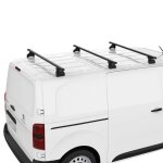 Jeu de 3 barres de toit en acier pour renault trafic de 2001 � 2014
