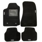 Jeu de 4 tapis moquette pour alfa romeo 159 - 2 fix