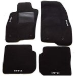 Jeu de 4 tapis moquette pour alfa romeo mito deuxi�me g�n�ration 2016>
