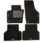 Jeu de 4 tapis moquette pour audi q3 2011>