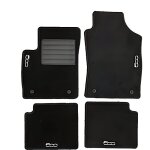 Jeu de 4 tapis moquette pour fiat 500 2014>