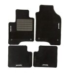 Jeu de 4 tapis moquette pour fiat panda 2015>