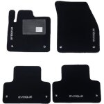 Jeu de 4 tapis moquette pour land rover range rover evoque 2011>2015