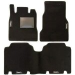 Jeu de 4 tapis moquette pour mercedes classe a w168 longue tape 1997>2003