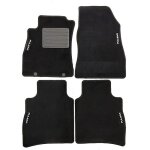 Jeu de 4 tapis moquette pour nissan pulsar 2014>