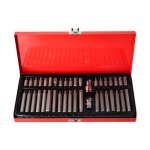 Jeu de 40 embouts de douilles torx et cannel�s entra�nement 1 / 2 et 3 / 8 pour r�paration automobile ...