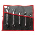 Facom - jeu de 5 cl�s � tuyauter inclin�es � 15� m�triques - 42. je5t