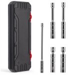 Jeu de 6 cl�s � bougie (14 mm 16 mm 21 mm) cl� dynamom�trique avec adaptateur 1 / 2 magn�tique et universelle ...