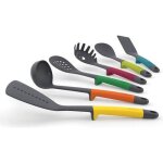 Ustensiles de cuisine - joseph joseph - elevate - 6 pices - silicone - rsistants  270c