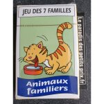 Jeu des 7 familles jeu de cartes 7 familles 42 cartes animaux familiers
