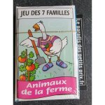 Jeu des 7 familles jeu de cartes 7 familles 42 cartes animaux de la ferme