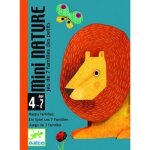 Jeu de 7 familles mini nature - djeco - jeu de carte - enfant - multicolore - 4 ans et plus