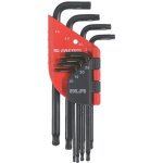 Jeu de 8 cls mles facom tamper torx - torx  tte sphrique