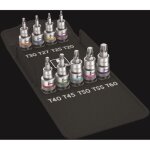 Jeu de douilles - wera - 05004202001 - 9 douilles - 1 / 2 pouces - acier torx� hf