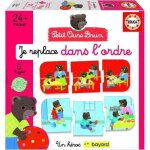 Jeu dapprentissage - educa - jassocie les séquences logiques - petit ours brun Jeu dapprentissage - educa - jassocie les séquences logiques - petit ours brun