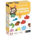 Jeu dassociation nathan la petite ecole - couleurs et formes - pour enfants de 2 ans et plus