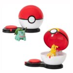 Jeu de lattaque surprise de pokemon - pikachu vs bulbasaur