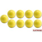 Jeu de balles de baby foot - bonzini - comp�tition - plastique composite - jaune