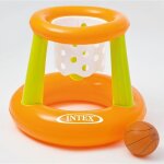 Jeu de basket gonflable pour piscine intex - dimensions 67x65 cm - garon et fille - a partir de 3 ans ...
