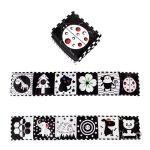 Jeux bb livre bb livres dveil sensoriel bb montessori bb eveil 0 - 12 mois lavable pliable rutilisab ...